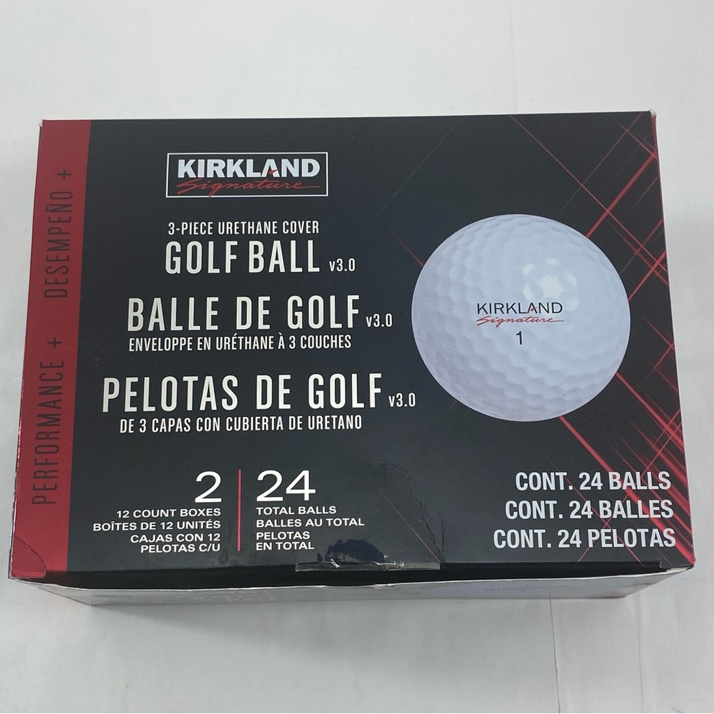 Kirkland Signature 1 Urethane Cover Golf Balls v3.0 /24 Total Balls NEW in BOX - Picture 4 of 9